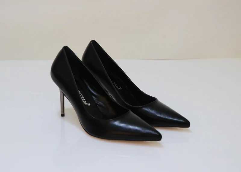 Stiletto Heel Pumps with Perfect Fit--PINO VERDE-Fashionable & Classic