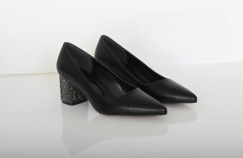 Stiletto Heel Pumps with Perfect Fit--PINO VERDE - MATT PUMPS-Fashionable & Classic