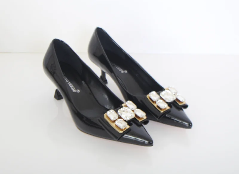 Stiletto Heel Pumps with Perfect Fit--PINO VERDE-Fashionable & Classic