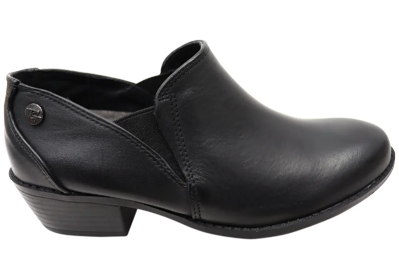 Planet Shoes Denna Womens Comfortable Leather Low Heel Shoes---Comfortable Leather Pumps for Office and Everyday Wear