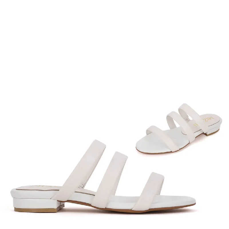 Versatile Heeled Sandals for Any Occasion---PLANO - ivory