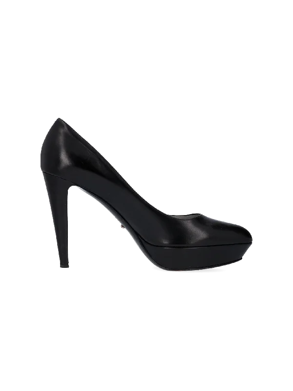 leather platform pumps---Comfortable Leather Pumps for Office and Everyday Wear