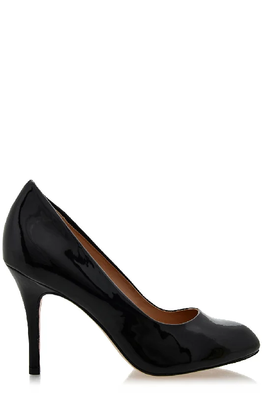 Sleek and Shiny Patent Pump Heels for a Polished Look--ALDITH Black Patent Leather Pumps