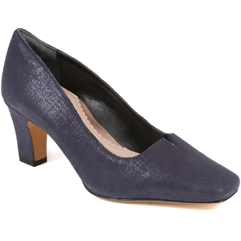 Stiletto Heel Pumps with Perfect Fit--Pointed Toe Leather Court Shoes - GUP38504 / 324 312-Fashionable & Classic