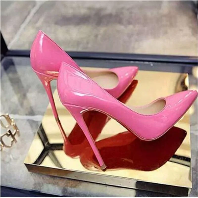 Stiletto Heel Pumps with Perfect Fit--Pointed Toe Stilettos-Fashionable & Classic