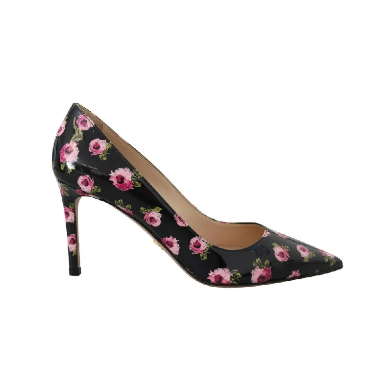 Versatile Dress Heels for Formal and Casual Wear---Prada Black  Pump