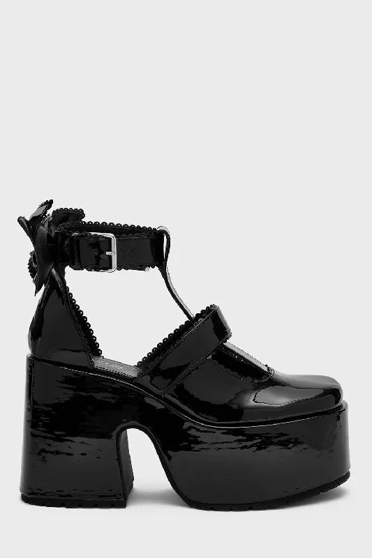 Stylish Platform Heels for Extra Height--Pricilla Platforms