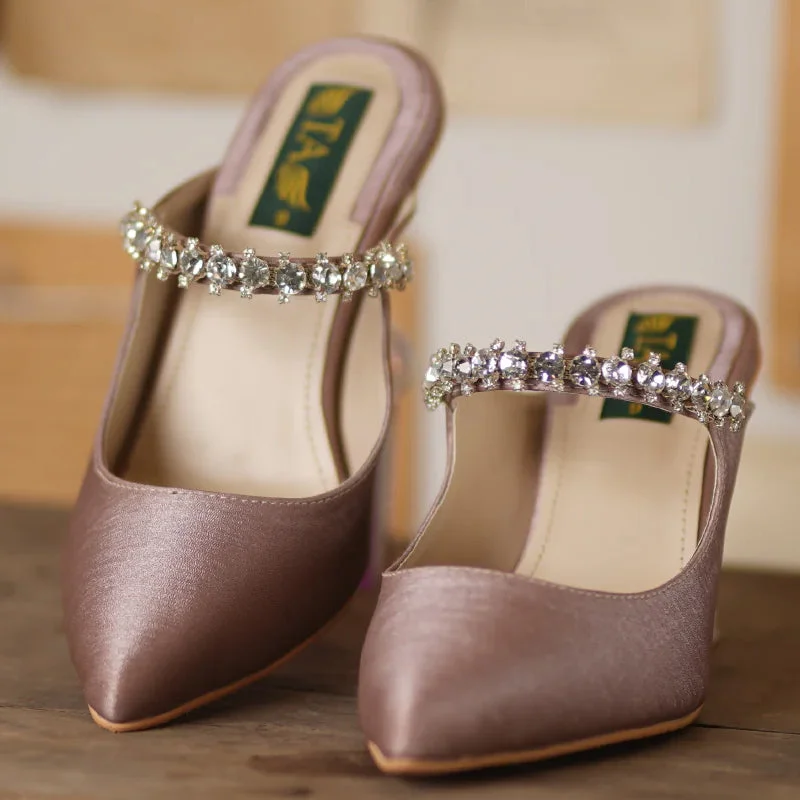 Affordable Rhinestone Pumps for a Dazzling Look---Pumps With Crystal Heel