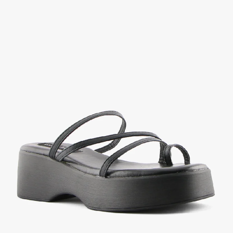 Versatile Heeled Sandals for Any Occasion---QUINN BLACK