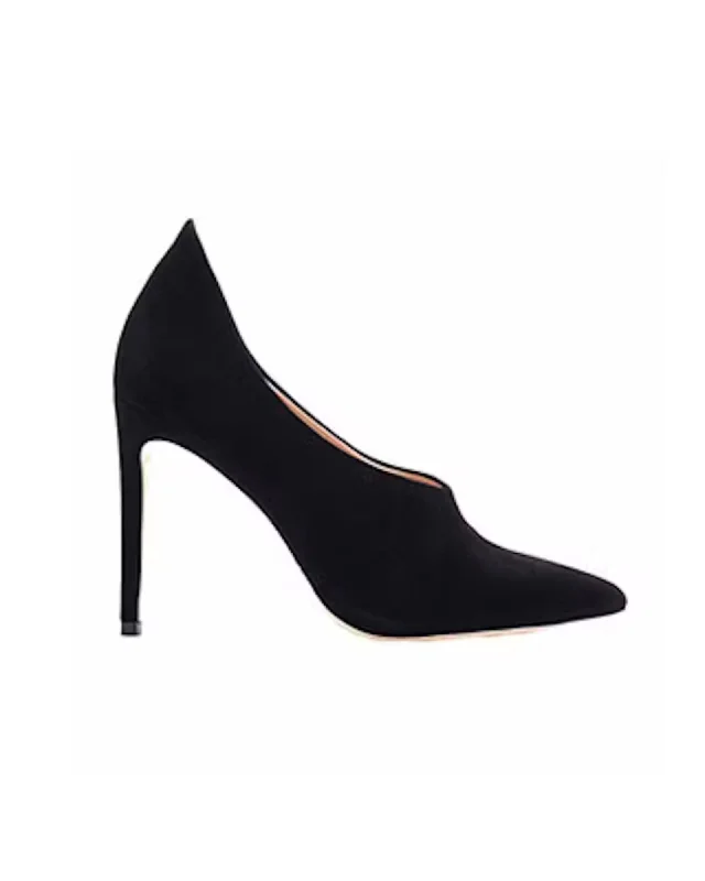 Affordable Suede Ankle Pumps for All-Day Wear--Rachel Zoe Black Suede Carson Pump