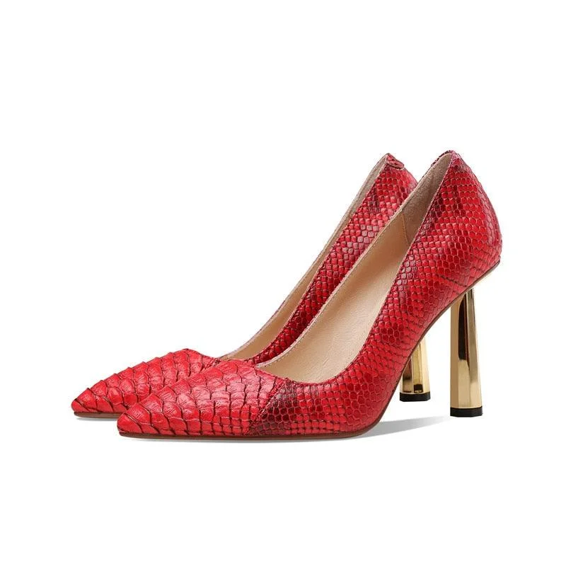 Versatile Heeled Sandals for Any Occasion---Red Pumps High Quality Elegant Pumps