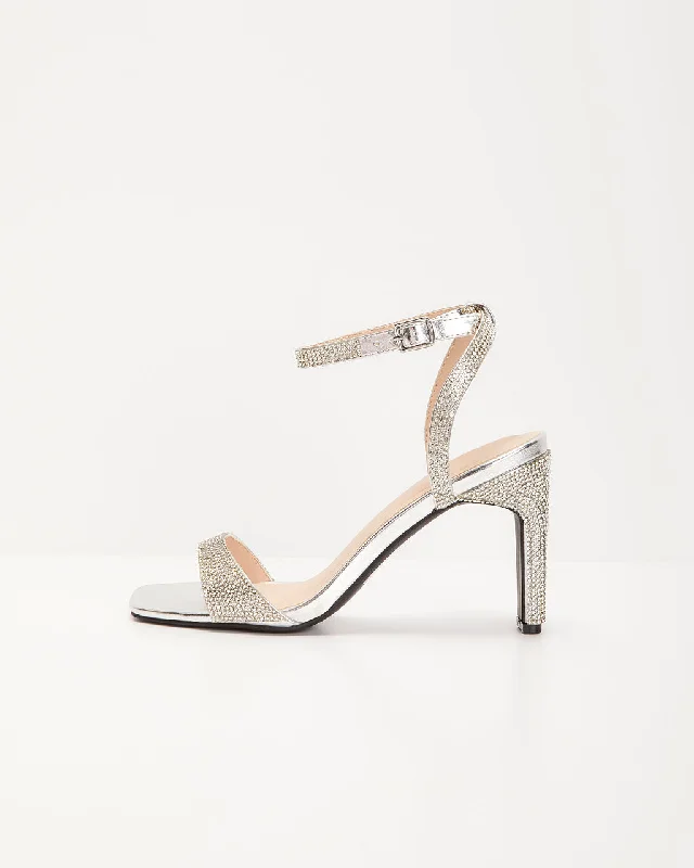 Affordable Rhinestone Pumps for a Dazzling Look---Rinaldi Rhinestone Embellished Heels