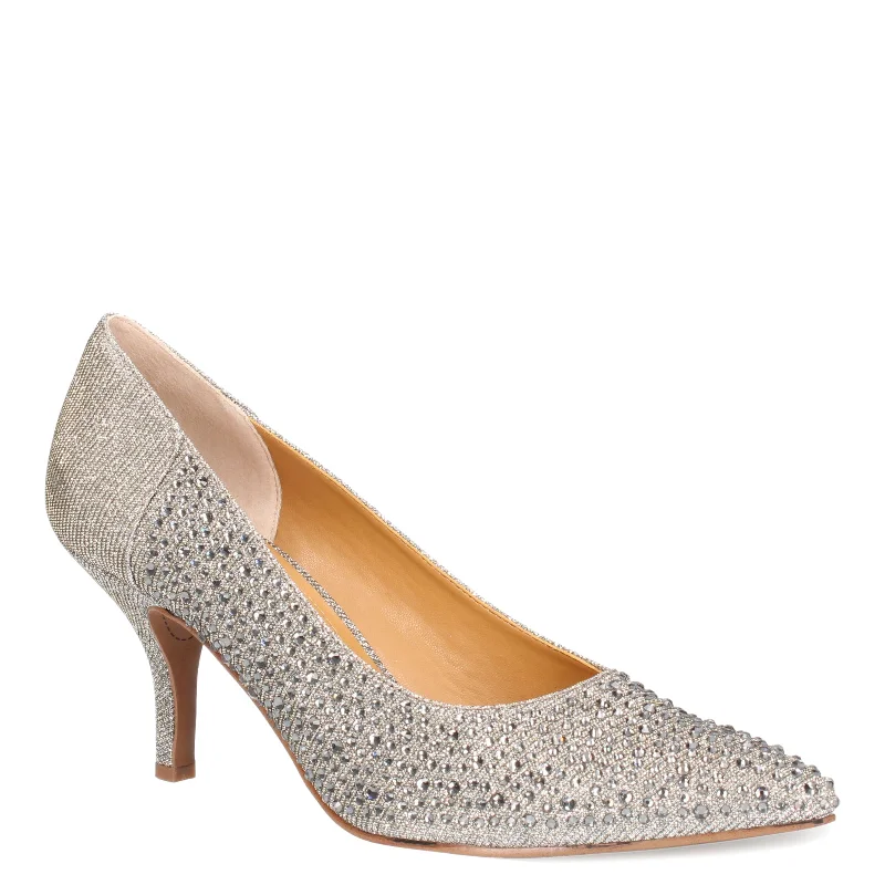 Women's J Renee, Rishna Pump---Elegant Evening Heels for Weddings and Parties