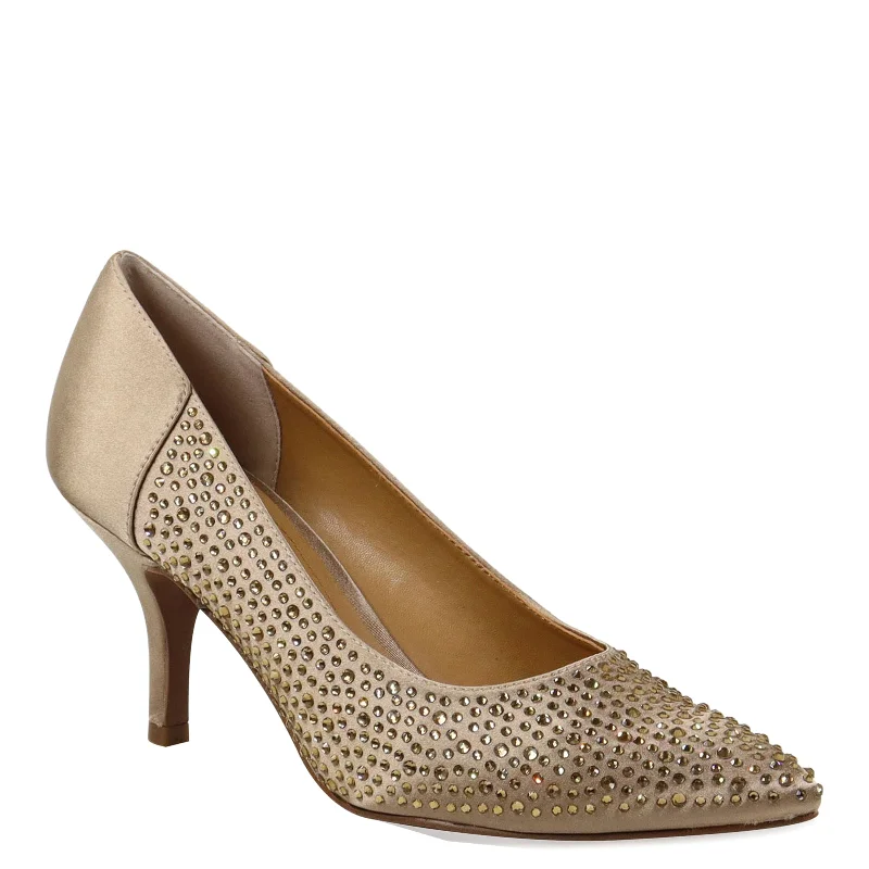 Women's J Renee, Rishna Pump---Elegant Evening Heels for Weddings and Parties