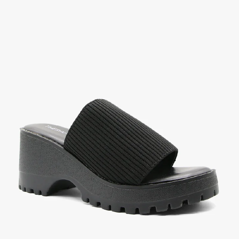 Versatile Heeled Sandals for Any Occasion---ROMY BLACK