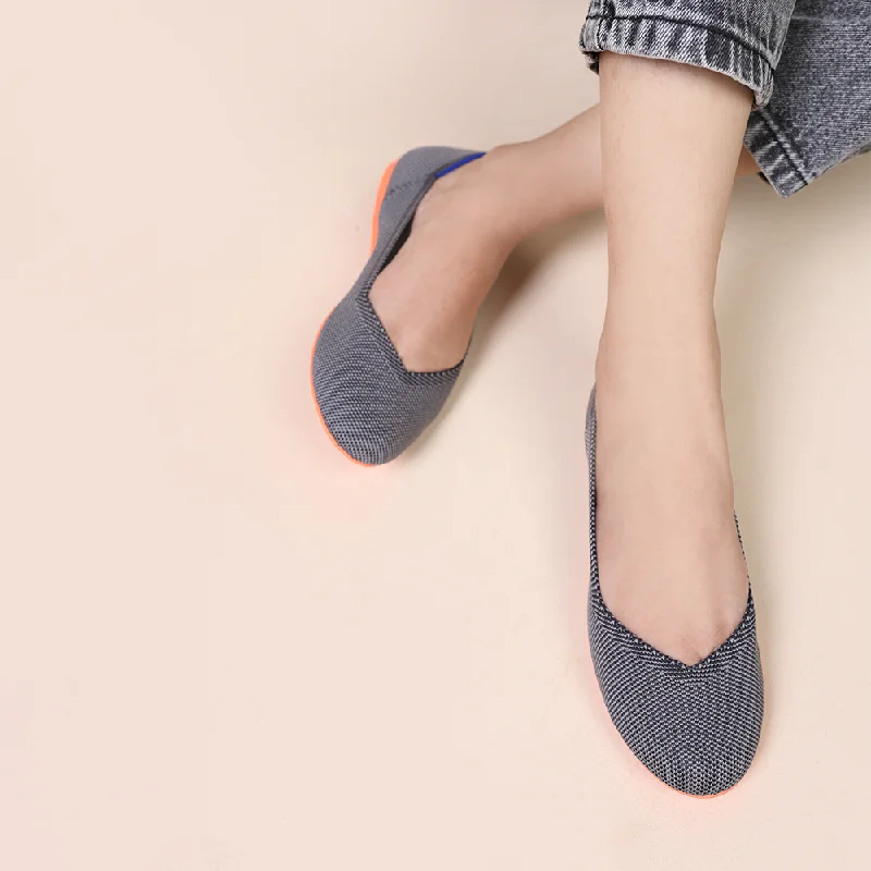 Versatile Heeled Sandals for Any Occasion---Rothy - Women - The Flat - Gray