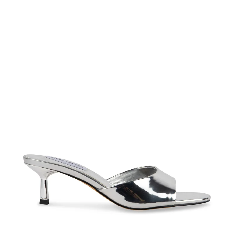 Versatile Heeled Sandals for Any Occasion---SAINTLY SILVER