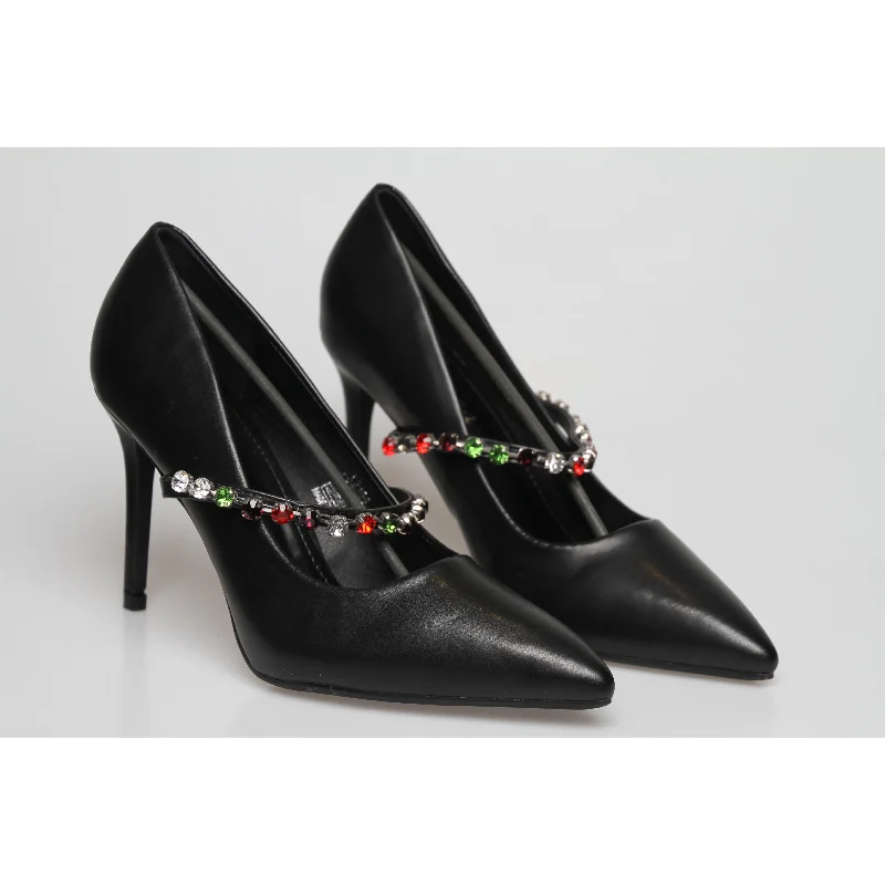 Stiletto Heel Pumps with Perfect Fit--Leather Stiletto Heel Pumps-Fashionable & Classic