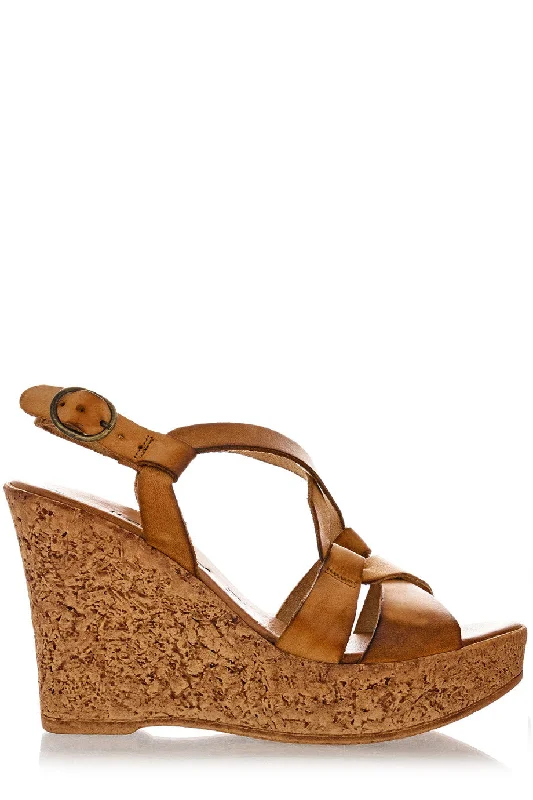 CUOIO Leather Wedges---Comfortable Leather Pumps for Office and Everyday Wear