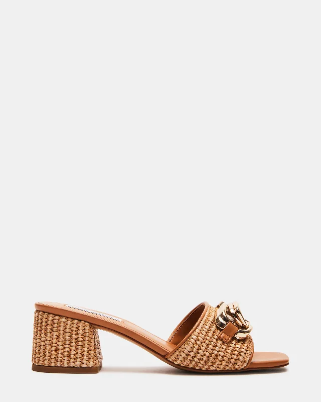 Versatile Heeled Sandals for Any Occasion---SANTANA RAFFIA