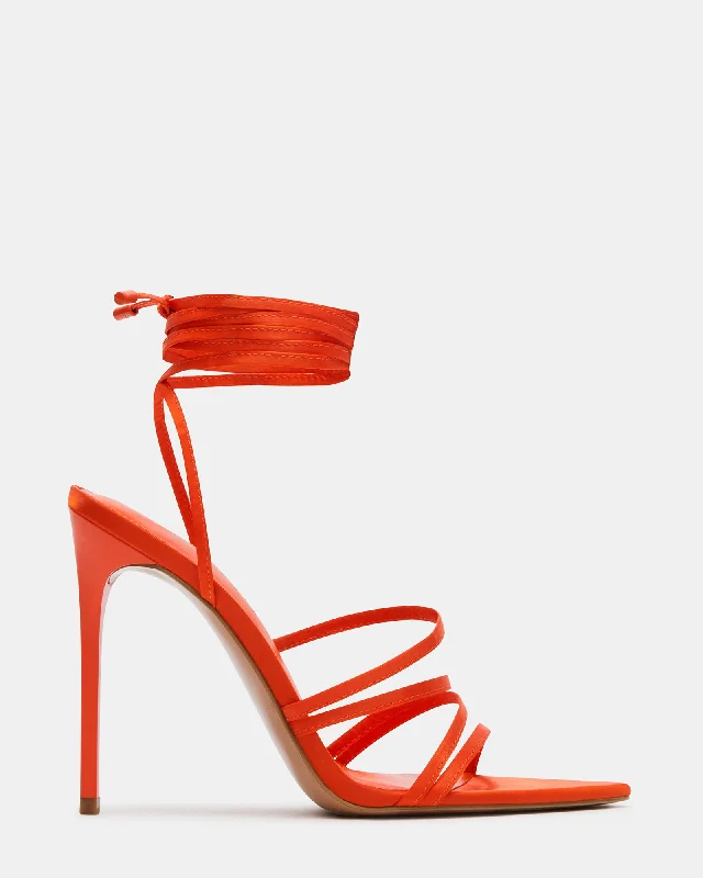 Versatile Heeled Sandals for Any Occasion---SARABELL ORANGE