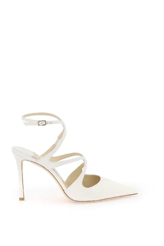 JIMMY CHOO satin azia 95 pumpsAffordable Satin Heels with a Luxe Touch