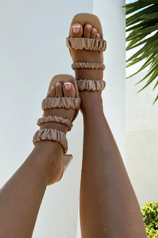 Versatile Heeled Sandals for Any Occasion---Savannah Heels - Tan