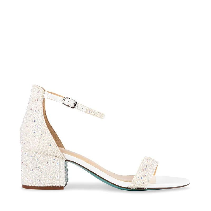 Versatile Heeled Sandals for Any Occasion---SB-MARI WHITE