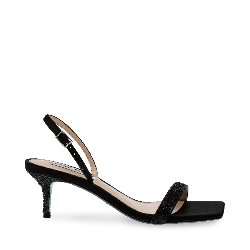 SB-REBEL BLACK---Fashionable Kitten Heels for Date Night