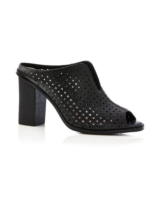 Trendy Chunky Heel Pumps for Casual Wear--Scarlett Block Heel Black