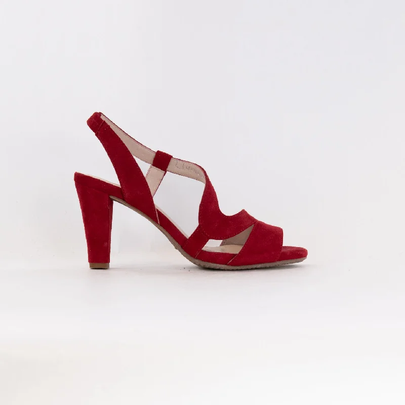 Affordable Suede Ankle Pumps for All-Day Wear--Eric Michael Scarlett (Women's) - Red Suede