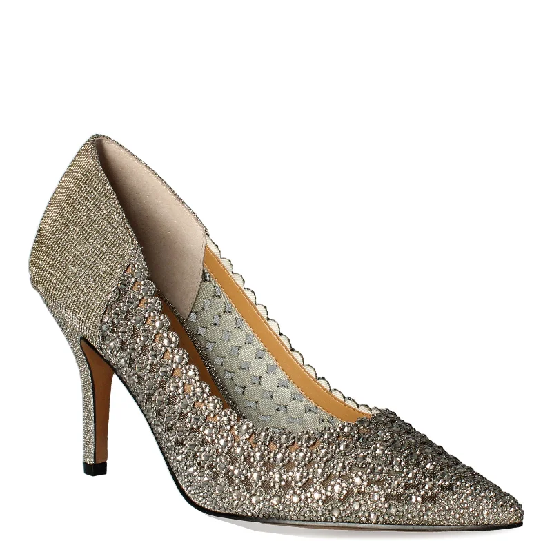 Women's J Renee, Sesily Pump---Elegant Evening Heels for Weddings and Parties