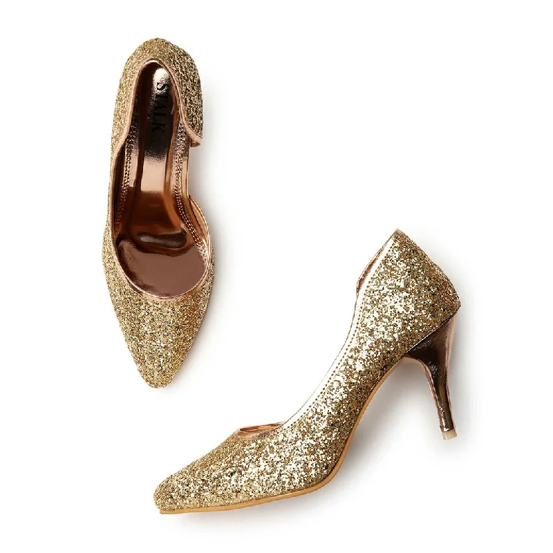 Shine Oyster Heels---Fashionable Kitten Heels for Date Night