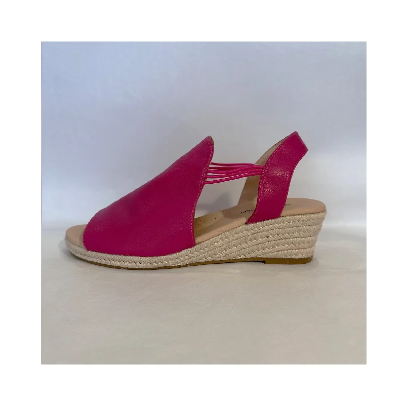 Versatile Heeled Sandals for Any Occasion---Shoe Hlensia - Fuchsia