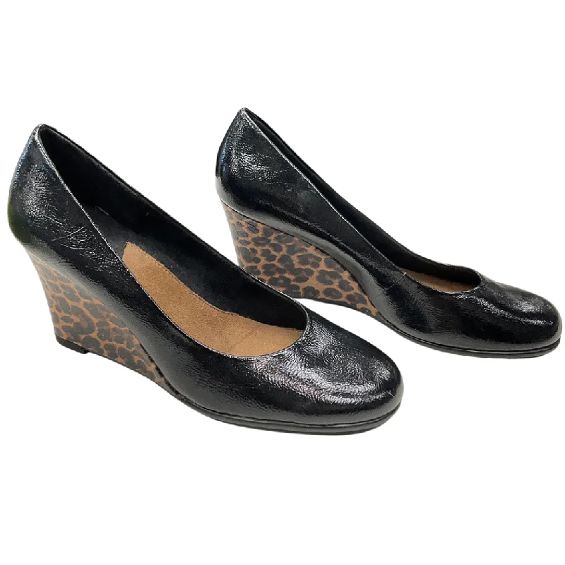 Shoes Heels Block By Aerosoles In Black, Size: 9.5---Fashionable Kitten Heels for Date Night