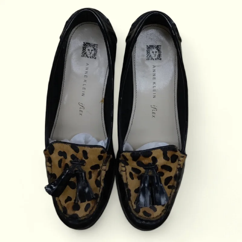 Shoes Heels Block By Anne Klein In Animal Print, Size: 6---Fashionable Kitten Heels for Date Night