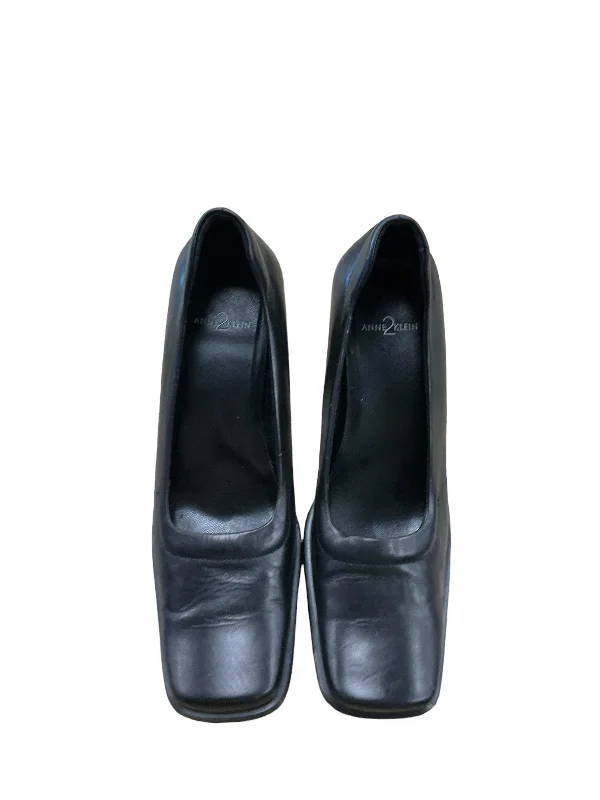 Shoes Heels Block By Anne Klein In Black, Size: 6.5---Fashionable Kitten Heels for Date Night