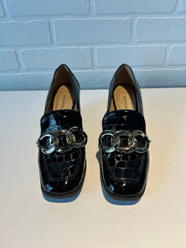 Shoes Heels Block By Antonio Melani In Black, Size: 6---Fashionable Kitten Heels for Date Night