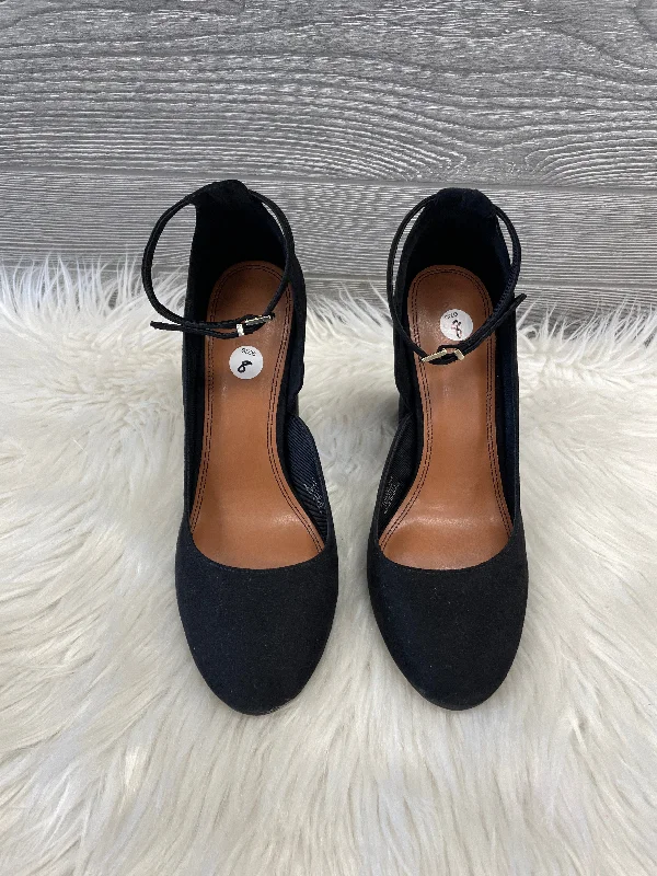 Shoes Heels Block By Asos In Black, Size: 8---Fashionable Kitten Heels for Date Night