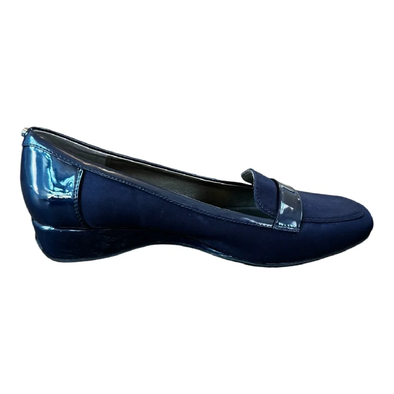 Shoes Heels Block By Bandolino In Navy, Size: 8.5---Fashionable Kitten Heels for Date Night