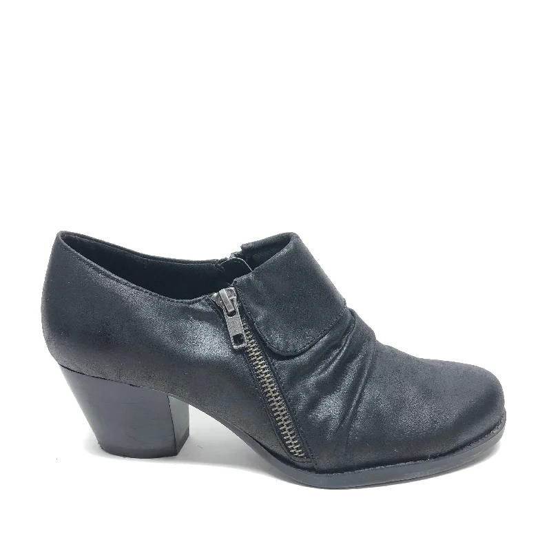 Shoes Heels Block By Bare Traps In Black, Size: 7---Fashionable Kitten Heels for Date Night