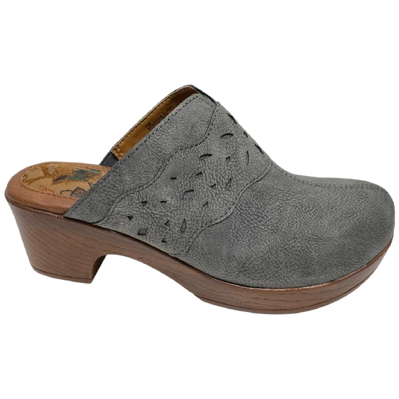 Shoes Heels Block By Boc In Grey, Size: 7---Fashionable Kitten Heels for Date Night