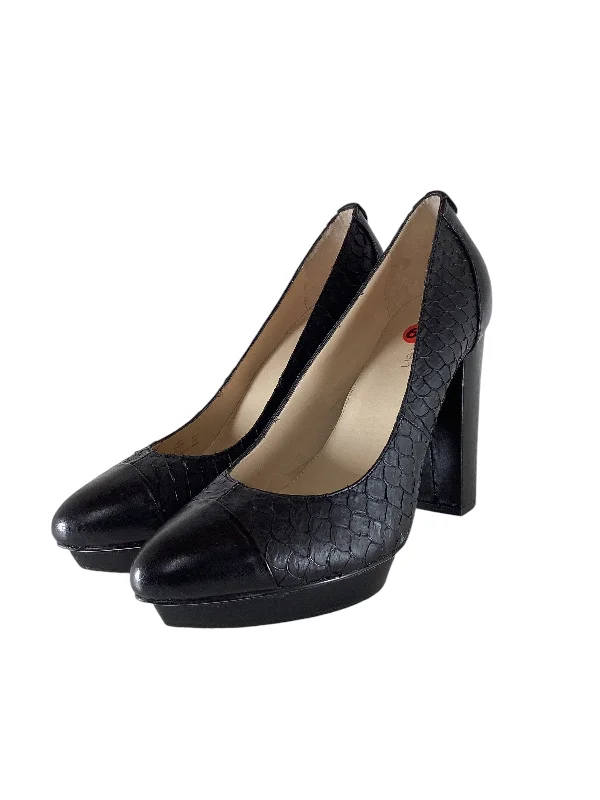 Shoes Heels Block By Calvin Klein In Black, Size: 6.5---Fashionable Kitten Heels for Date Night