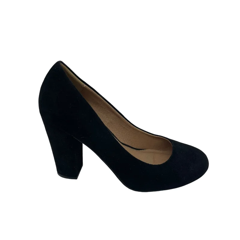 Shoes Heels Block By Chinese Laundry In Black, Size:7---Fashionable Kitten Heels for Date Night