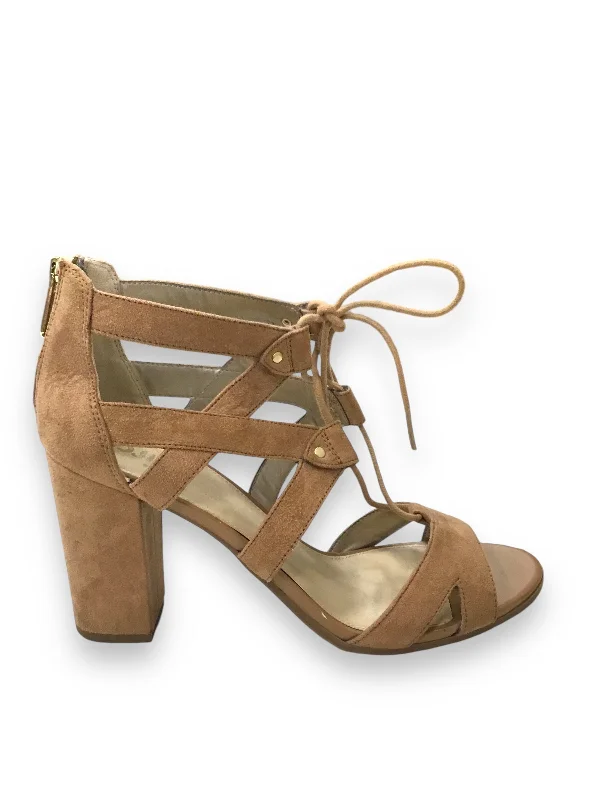 Shoes Heels Block By Circus By Sam Edelman In Brown, Size: 7---Fashionable Kitten Heels for Date Night