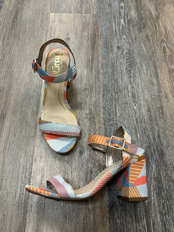 Shoes Heels Block By Circus By Sam Edelman In Multi-colored, Size: 6---Fashionable Kitten Heels for Date Night