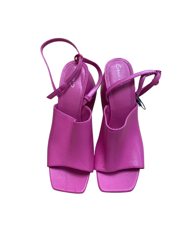 Shoes Heels Block By Circus By Sam Edelman In Pink, Size: 9.5---Fashionable Kitten Heels for Date Night