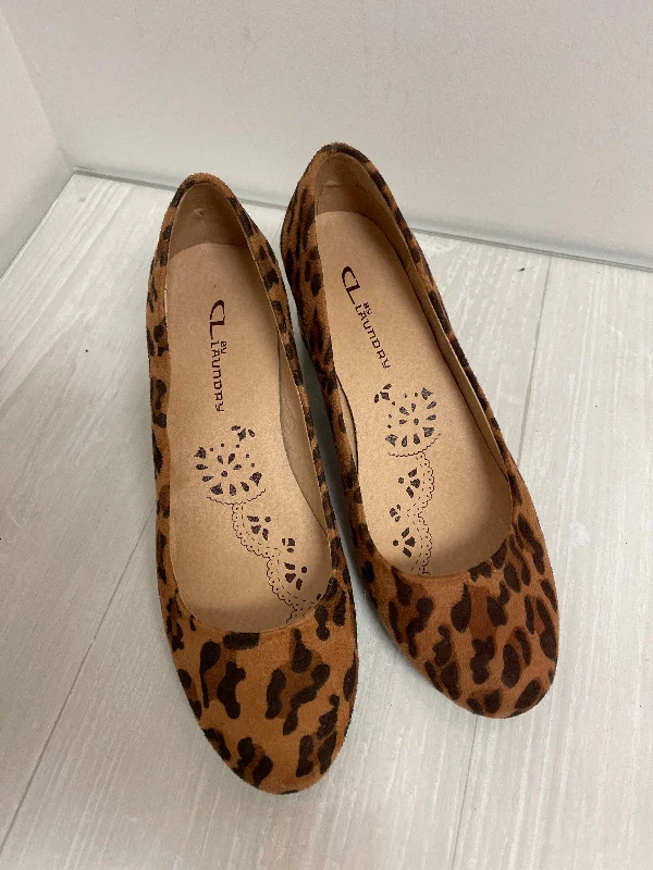 Shoes Heels Block By Cl By Chinese Laundry In Animal Print, Size: 7---Fashionable Kitten Heels for Date Night