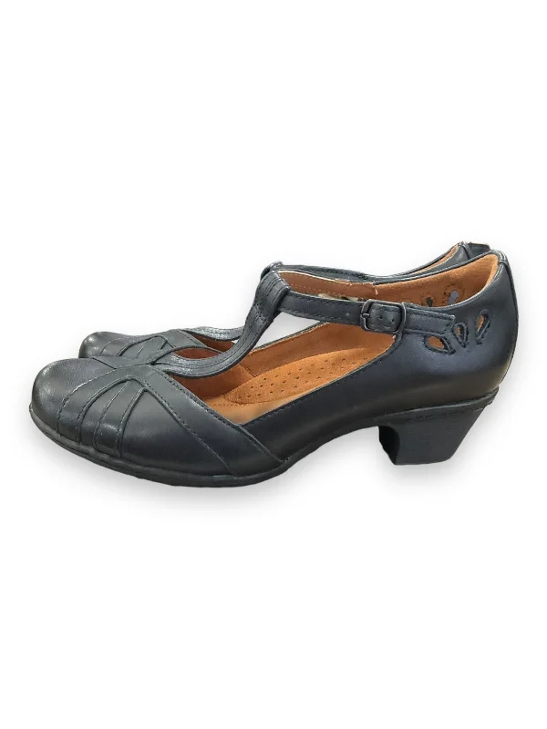 Shoes Heels Block By Cobb Hill In Black, Size: 6.5---Fashionable Kitten Heels for Date Night