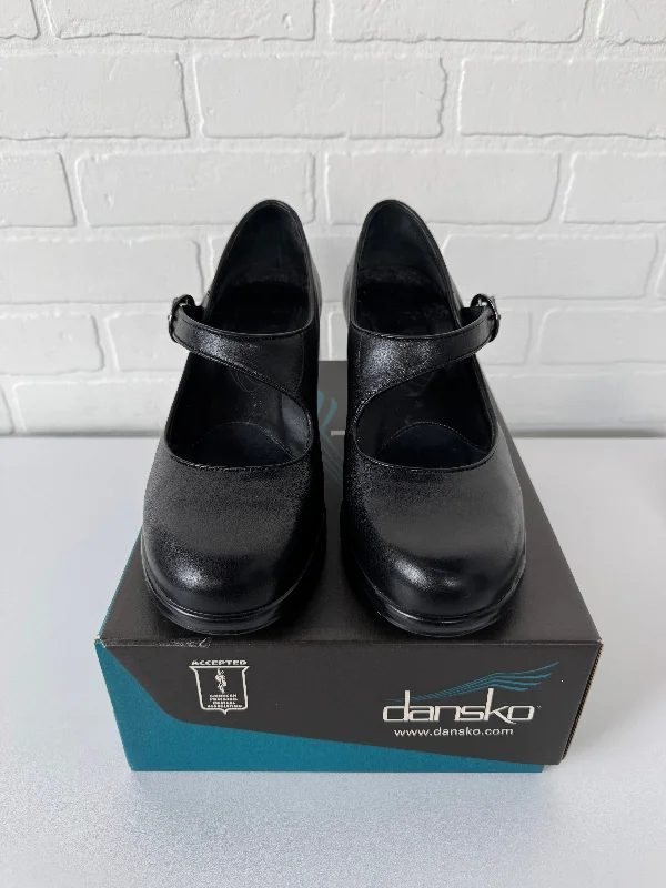 Shoes Heels Block By Dansko In Black, Size: 8.5---Fashionable Kitten Heels for Date Night